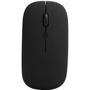 Zwarte Draadloze Muis Silent Mouse, AA-batterij, 800/1200/1600 3 Snelheden Verstelbare Bluetooth-muis, voor OS X/Mi/Samsung-tablets en Andere Laptops