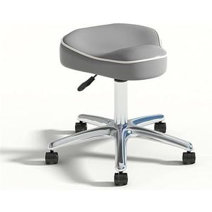 JAVPTAV Bureaustoel, bureau, zadelkruk, massagedraaistoel voor schoonheid, tatoeage, wimper, tandarts, spa, salons, studio, hydraulische kruk op wielen (D)