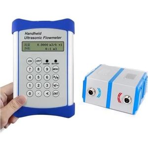 TUF-3000L Draagbare ultrasone flowmeter DN15-DN6000 Water Olie Diesel Flowmeter Vloeistofsnelheidstester Ingebouwde batterij(TUF-3000L TL-1)
