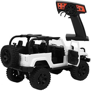 Afstandsbediening Auto, 1/14 RC Auto Speelgoed Vierwielaandrijving 2.4GHz Afstandsbediening Kinderen Auto Voertuig Speelgoed Speelgoed Auto Cadeau voor Jongens Meisjes!(F1-wit)