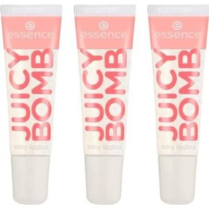 Essence - Juicy Bomb - Lipgloss - Transparant - Set van 3 stuks