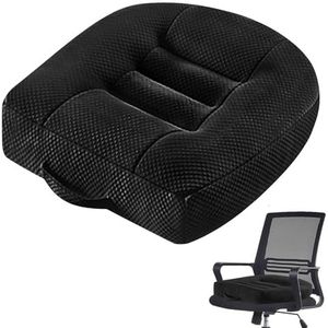 Zitverhoging - Ergonomisch Orthopedisch Zitkussen - 40 x 40 cm - Voor Bureaustoel en Auto