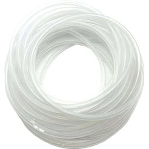 1Meter ID2 3 4 5 6 7 8 9 10 12mm Siliconen Buis Flexibele Rubber Slang Food Grade Frisdrank Pijp Water Connector Kleurrijke Sanitair voor Motoren, Auto (Wit, 1 Meter_OD 5XID 0.3CM)