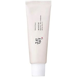 Beauty of Joseon Rijstprobiotica Zonnebrandcrème Spf 50+ Zonnebrandcrème met rijstextracten.