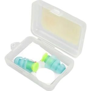 1 Paar Herbruikbare Noise Cancelling Zachte Siliconen Oordopjes Geluidsisolatie Gehoorbescherming Oordopjes Voor Muziek Party