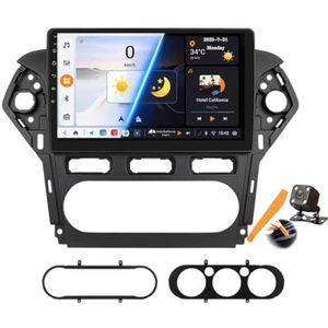 Y200s,YLOXFW Android 15.0 Autostereo Vervanging voor Mondeo 2010-2014 Radio GPS Sat Navi 10'' Cartablet Multimedia Video Player FM BT Ontvanger met 4G WiFi Android Auto Carplay