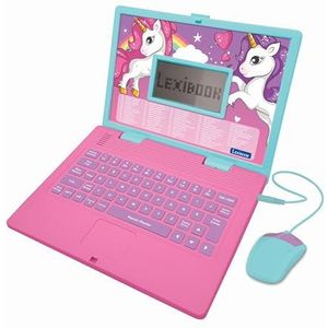Lexibook Eenhoornleercomputer - Educatieve activiteiten voor tweetalig leren - 124 Franse/Engelse spellen