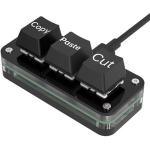 Kalttoy Draagbare Macro Mechanische Toetsenbord Mini Macropad voor Gaming Gemakkelijk te Programmeren