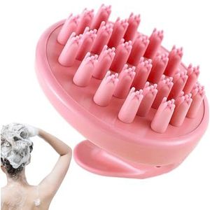 Haarhoofdhuidmassageapparaat | Haarwassen hoofdhuidmassage met zachte siliconen borstelharen, borstel voor nat droog haar, hoofdhuidmassageborstel, hoofdhuid massager, ontwarrende borstel