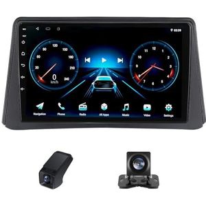 Autoradio,geldt voor Opel Mokka 1 2012-2016 2 Din met Carplay Android Auto9 inch HD touchscreen,stereo auto Bluetooth 5.0 FM-radio/AM RDS DSP stuurbediening achteruitrijcamera(NF-2)