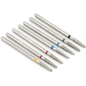 Een spijkerboor Set van 7 diamantnagelboortjes for manicure en het reinigen van nagelriemen(No8)