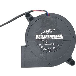 AB06012HB250300 Blower fan DC12V 0.22A 60x25MM 3Line Projector Cooling Fan