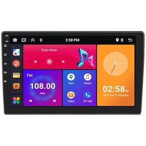 2 Din Autoradio Carplay Android Auto 7 9 10 Inch 4G 64G Universele Multimedia Speler DSP AM RDS AHD GPS WIFI Autoradio(10inch 4 64GB)