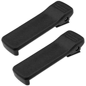 2 Stks Walkie Talkie Riem Clips Vervanging HLN8255 Compatibel met CP040 DP1400 CP200 CP200D CP200XLS EP450 DP1400 DEP450 PR400 GP3688