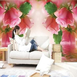3D Woonkamer Muurschildering Home Decor Bloemen Bloemen Landschap Woonkamer Muurschildering Home Decor-150Cm×105Cm
