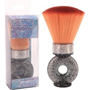 Nek Duster Borstel voor Kapper Haar Snijden Reiniging (Oranje + Zwart)