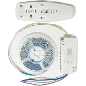 1 paar intelligente led-drivers (50-70 W) X2 met 3 meter dual-kleur constante stroom ledstrips via app en 2,4 G afstandsbediening
