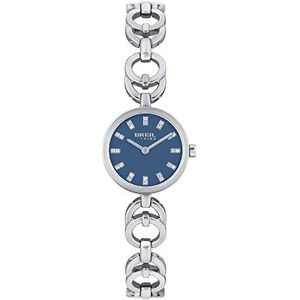 BREIL Horloge collectie maan eenmaal uurwerk - 2h kwarts en sieraden sluiting voor dames, 50 hojas, Eén maat, armband