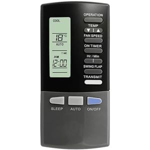 1 stuk for RKK502A101G RKK502A101F RKK502A101D afstandsbediening for warme en koude airconditioners