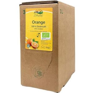 BLEICHHOF® Biologisch sinaasappelsap -direct sap, veganistisch, bag-in-box (1x3l sapbox)