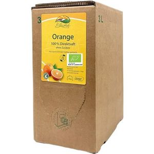 BLEICHHOF® Biologisch sinaasappelsap - direct sap, veganistisch, bag-in-box (1x3l)