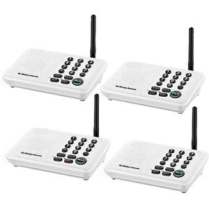 Draadloze intercoms, 1 mijl lange afstand draadloze intercoms for thuis, kantoor, kantoor, communicatiesysteem, kamer naar kamer, bellen en praten