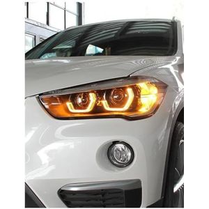 Car Headlight Protective Full Led Koplampen Drl Dagrijverlichting Led Bi Xenon Lamp Mistlamp Auto Head Lamp Voor Bmw Voor X1 F48 F49 2016-2021 Stofkap voor koplampen