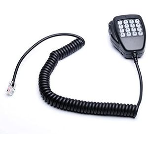 JCVHVOPOK Walkie Talkie 8pin HM-II8TN Microfoon Dtmf Handheld-microfoonluidspreker met toetsenbord for 2-wegradio IC-706 706MKII 706MKIIG 208H Geschikt for Icom Walkietalkie-microfoon