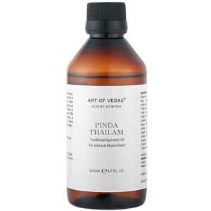 Pinda Thailam 200ML – Traditionele Ayurvedische Olie voor Lichaamsverzorging en Massage, Natuurlijke Ayurveda Olie voor Ontspanning, Voeding en Hydratatie, Ideaal voor Dagelijkse Verzorging