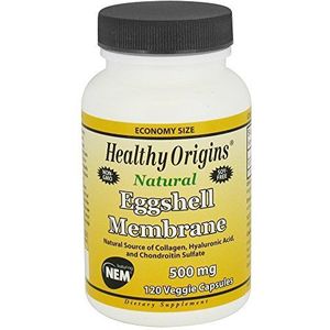 Healthy Origins - Eierschaalmembraan (NEM), 500 mg x 120 Vegetarische Capsules | Natuurlijk | Joint Supplement | Glutenvrij | Soja-vrij | Zuivelvrij