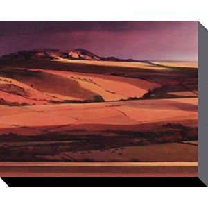 1art1 Landschappen Poster Kunstdruk Op Canvas Toward Evening, Jonathan Sanders Muurschildering Print XXL Op Brancard | Afbeelding Affiche 50x40 cm