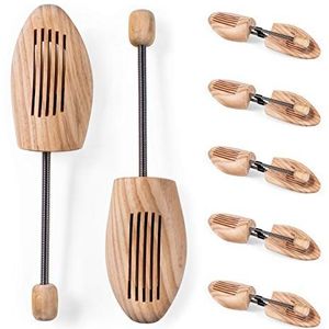 Blumtal Schoenspanners voor Dames en Heren - Schoenenspanners van echt hout - Ademend - Maat 46/47-5 paar