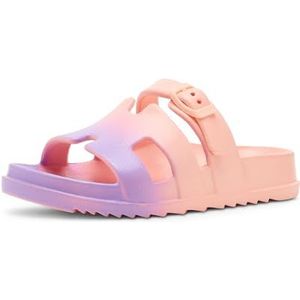 Steve Madden Spirit schuifsandalen voor meisjes, paars ombré, Paarse Ombré, 2 Little Kid