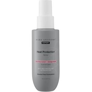 Bare Anatomy Hittebeschermingsspray Serum| Controleert kroezen tot 24 uur | Vitamine E, Erwtenproteïne & Veg Keratine Verrijkt | Parabenen Vrij | Voor Vrouwen & Mannen | Veganistisch | 230 °C