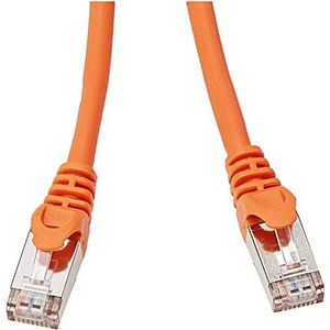 Equip Patch kabel RJ45 Cat6A S/FTP (S-STP) PIMF 1,00 m Oranje