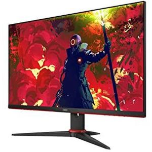 AOC 27G2E 27"" 16:9 Full HD 144Hz IPS Gaming Monitor met FreeSync Premium, Zwart & Rood