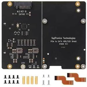SELVFZ X1006 PCIe naar 2,5 Solid Disk Uitbreidingskaart Met Dubbele Opslag Compatibele Adapter Board Snelle Snelheid Opslag Oplossing
