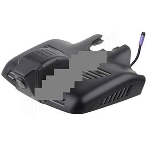 Dashcam wifi DVR-camera compatibel met Mercedes Benz C300 CLC C200 W205 C63 Amg W204 2015 Bediening via mobiele telefoon-app(A,64G)