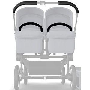 PROTEC TIF | Pakket met Beschermhoezen van synthetisch leer, compatibel met Bugaboo DONKEY draaggreep en Duwbeugel | om over het originele rubber te passen |