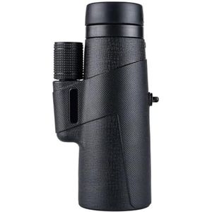 Krachtige 10x42 Monoculaire Telescoop HD Lange Afstand Verrekijker Bak4 Waterdicht Vogels Kijken Optisch Glas Zakformaat For Camping Draagbaar en handig (Size : Only Monocular)