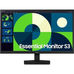 Samsung - S24D310EAU - Monitor - Zwart - 24 inch - Full HD - 75 Hz