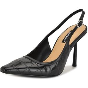 NINE WEST Orlanda, Black Croco Multi 001, damespumps, 38,5 EU