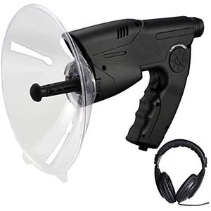 Parabolische microfoon monoculaire, monoculaire X8 keer lange afstand hoortoestel, tot 300 FT vergroting monoculaire geluidsversterker, voor buitenactiviteiten en familie E