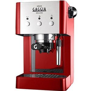 Gaggia Gran Deluxe - Espresso apparaat Rood