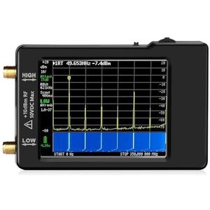 Antenne-analysator, Origineel 2,8 inch scherm 100 kHz tot 960 MHz, draagbaar en ESD-beveiligd, voor netwerkkabeldiagnostiek