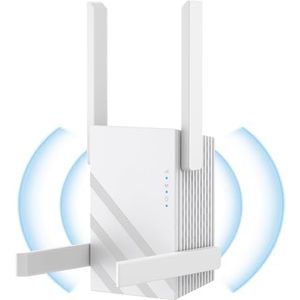 Oaitree 2025 wifi-signaalversterker, 5 GHz/2,4 GHz WLAN-extender, 1200 Mbps WLAN-reikwijdte-verlenging, WLAN-extender met ethernet-poort.