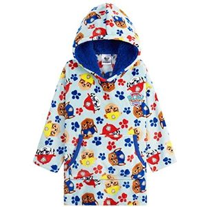 Paw Patrol Hoodie Deken - Fleece Oversized Hoodies voor Kinderen, Blauw, 2-4 Years