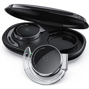 On-Ear Hoofdtelefoon Draadloze Bluetooth V5.3, Open Ear Oordopjes Draadloos met Oorhaken, Clip op Hoofdtelefoon Sport Headset Bluetooth met 4 Microfoons Lange Levensduur van de Batterij/met Opladen