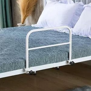 Verstelbare Bed Rails, Veiligheid Bed Side Assist Rail Guardrail Ziekenhuis Bed Rail steunbalk Bed Cane Transfer Handle Valbescherming(A,80 x 40cm)