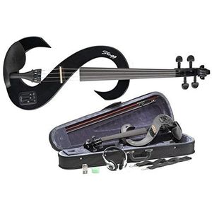 Stagg EVN 4/4 BK Elektrische viool Zwart